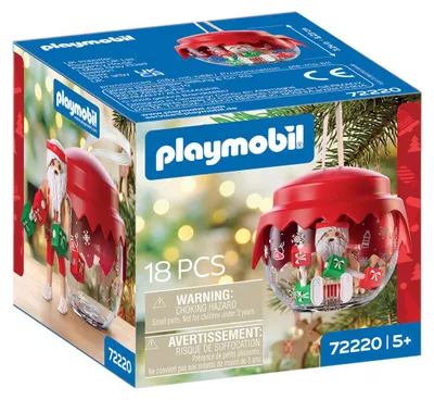 Image de PLAYMOBIL, décorations de Noël, boule de Noël "Fleuriste" - 72220