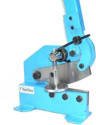 Image de Cisaille à levier HS5 125mm Cisaille à levier 55520 Cisaille à tôle Cisaille à choc