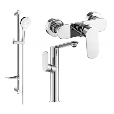 Obrázek produktu pro Mexen Milo DF05 sptchová sada, Chromovaná - 713154DF05-00