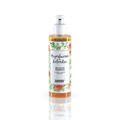 Zdjęcie produktu dla ANWEN Peach & Coriander Hair Shampoo 200 ml - Szampon do włosów Brzoskwinia i Kolendra