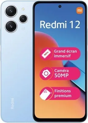 Zdjęcie produktu dla Xiaomi Redmi 12 4+128GB 6.71" Midnight Black ITA Xiaomi