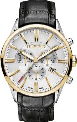Immagine prodotto di Orologio da uomo ROAMER 508837 47 15 05 in nero, sportivo.