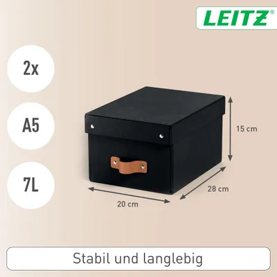 Obrázek produktu pro Leitz 61470095, Černá, Karton, 7 l, 200 mm, 280 mm, 150 mm
