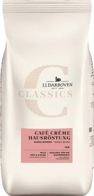 Obrázek produktu pro J. J. Darboven Classics CAFÉ CRÈME HAUSRÖSTUNG, 1000g Bohnen