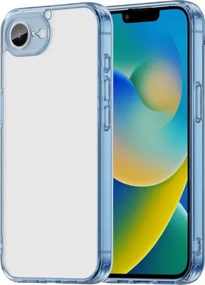 Immagine prodotto di Custodia per Apple iPhone 16e - Cover posteriore Phonesta HybridAir - Blu