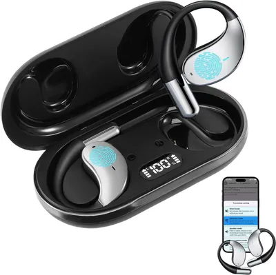 Produktbild von Open Ear Kopfhörer, In Ear Ohrhörer, AI Kopfhörer Übersetzer