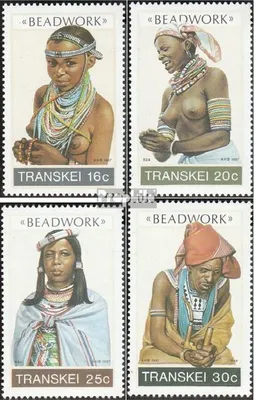 Produktbild von Briefmarken Südafrika - Transkei 1987 Mi 202-205 (kompl.Ausg.) FDC Perlschmuckarbeiten