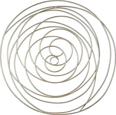 Produktbild von Gilde Wandrelief "Solenne" champagnerfarben, rund Ø 90,0 cm 67216