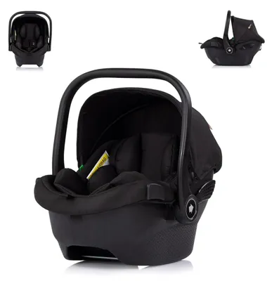 Immagine prodotto di Seggiolino auto Chipolino Pearl i-Size (40-85 cm) con parasole, cintura a 3 punti e poggiatesta, nero