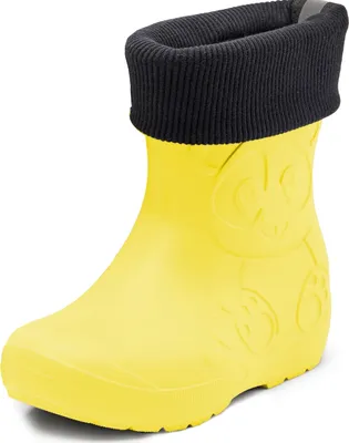 Produktbild von Ladeheid Kinder Federleichte Gummistiefel Thermo mit Fütterung LA-CA-Panda249(Gelb, 30/31)