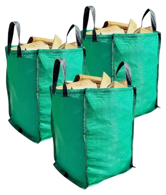 Immagine prodotto di Sacchi riutilizzabili per rifiuti da giardino, con maniglie - confezione da 3 pezzi