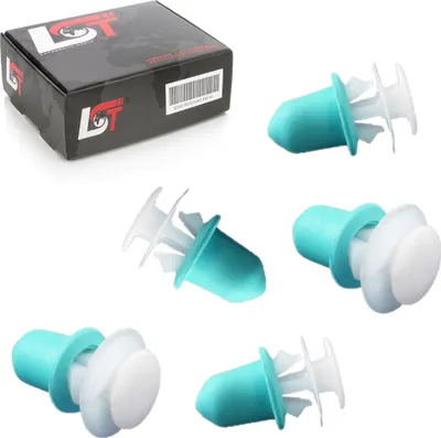 Produktbild von 5x Zierleiste Windschutzscheibe Clips mit Tülle für Seat Altea 5P Toledo III 5P