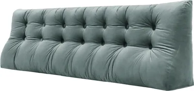 Immagine prodotto di Cuscino a cuneo ergonomico grande Cuscino poggiatesta in velluto a coste, cuscino da lettura, cuscino a cuneo, cuscino per la schiena, cuscino per il riposo, cuscino decorativo