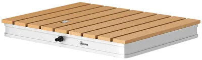 Immagine prodotto di Doccia da giardino - Doccia esterna - Spruzzatore da giardino - Attrezzi da giardino - Accessori per il giardino - Pedale regolabile