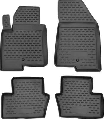 Zdjęcie produktu dla 2007-2012 Dodge Caliber dywaniki podłogowe TPE czarne 4 szt