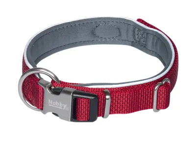 Image de Nobby Collier Classic Preno Royal rouge, réglable : 54-65 cm