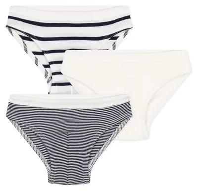 Productafbeelding van Petit Bateau jongensonderbroeken (3-pack), model 1, maat 5 jaar
