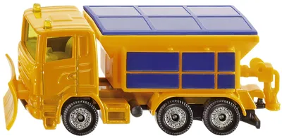 Produktbild von Siku Winterdienst Spielzeug LKW gelb/blau; 1309