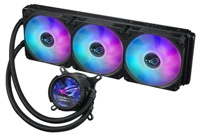 Zdjęcie produktu dla ASUS ROG STRIX LC III 360 ARGB Obudowa komputera Chłodnica cieczy all-in-one 12 cm Czarny