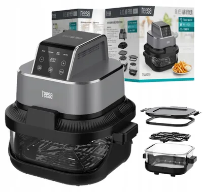 Zdjęcie produktu dla Teesa TSA8090 Horkovzdušná fritéza Glass Air Fryer 4 l / 1,5 l , 1500 W