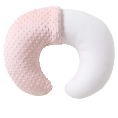 Immagine prodotto di Cuscino per l'allattamento con coperta - Rosa chiaro - Sfoderabile