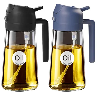 Imagen del producto de Pulverizador de aceite 2 en 1, 470 ml, para la cocina