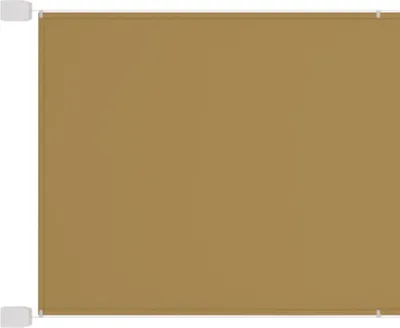 Produktbild von The Living Store Senkrechtmarkise Beige 140x1000 cm Oxford-Gewebe
