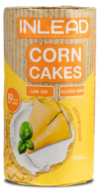 Produktbild von INLEAD Corn Cakes 6 x 120g - Cheddar