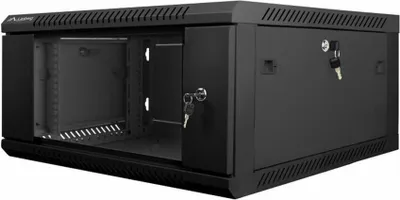 Image de Lanberg WF01-6604-10B - Étagère murale - 4U - 60 kg - 17 kg - Noir