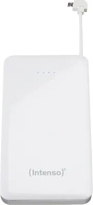 Produktbild von Intenso® Mobiler Zusatzakku - Powerbank SLIM - weiß; 4000 mAh, 7331512