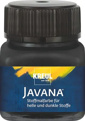 Immagine prodotto di Kreul Javana Vernice per tessuti nera 20 ml 1 pz