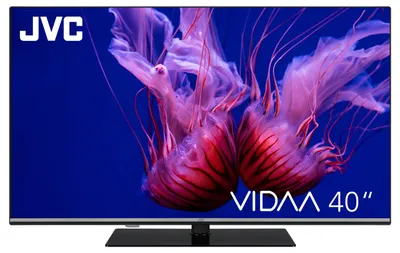 Produktbild von JVC LT-40VQF555D QLED Fernseher 40 Zoll Smart TV VIDAA Full HD Auflösung HDR TV Triple-Tuner (2026)