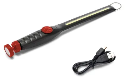 Produktbild von VELAMP IR578, extraflache, wiederaufladbare Arbeitsleuchte mit 3-W-COB-LED und magnetischem Schwenkfuß