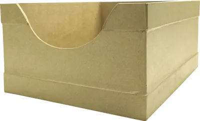 Produktbild von Décopatch leere Verkaufsbox 37x25x16cm für Pappmaché-Figuren Kartonbraun DI082O