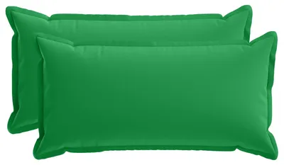 Produktbild von vidaXL Kissenbezug 2 stk. HOUTEN Grün 40 x 80 cm Polyester