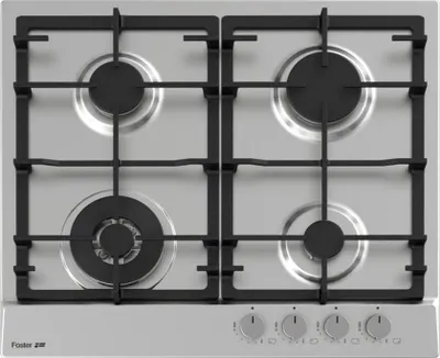 Immagine prodotto di Foster 7014 032 piano cottura Acciaio inox Da incasso 60 cm Gas 4 Fornelli