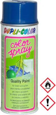 Produktbild von DUPLI-COLOR Kunstharzlackspray, enzianblau glänzend, 400 ml