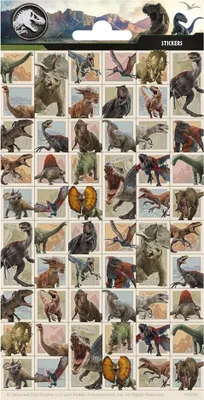 Produktbild von Totum Stickerbogen Jurassic World