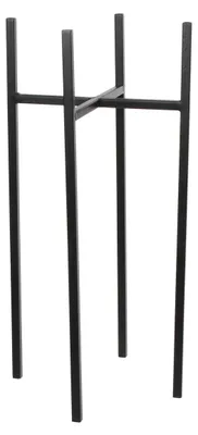 Image de Mica Decorations Ascot Support pour plantes - L24 x l24 x H55 cm - Métal - Noir