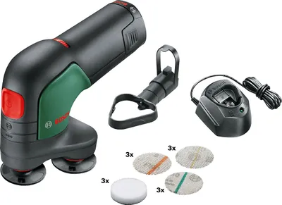 Immagine prodotto di Bosch EasyCurvSander 12 Levigatrice rotorbitale a 1800 giri/minuto Nero, Blu
