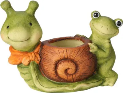 Obrázek produktu pro Keramický květináč ve tvaru žáby, 15 cm