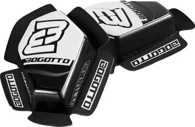 Image de Genouillères Bogotto Sport, noir/blanc, taille unique