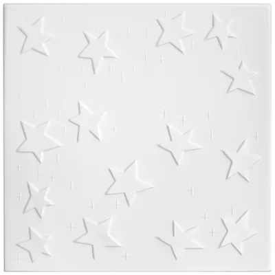 Produktbild von HEXIM Deckenplatten 50x50cm Styroporplatten weiß XPS Styropor, Deckenpaneele Feuchtraum Deckenverkleidung (NR.66, 2 m²)