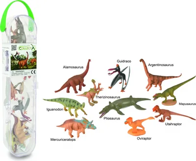 Produktbild von Box mit 10 Dinosaurier-Minifiguren, Set 3