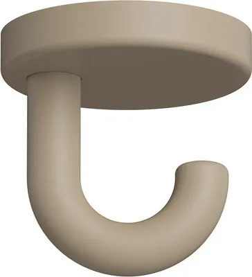 Produktbild von HEWI Haken der Serie 477, Polyamid, matt, in HEWI Farbe 86 (Sand)