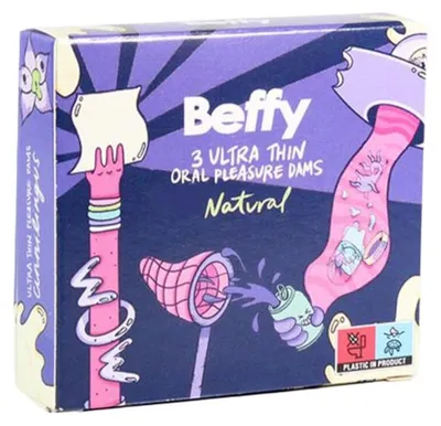 Produktbild von Beffy - Lecktuch Natural - 3 Stück