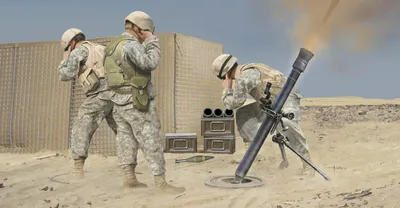 Produktbild von Hobbyboss 81012 - 1:3 M252 Mortar- Neu