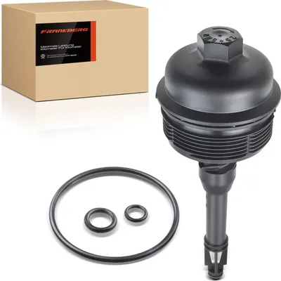 Immagine prodotto di Frankberg 1x coperchio alloggiamento filtro olio per Mercedes-Benz W176 W177 W246 W247 W205