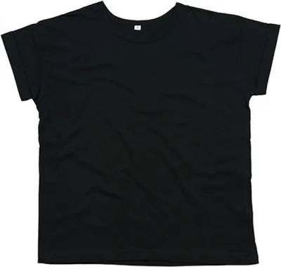 Produktbild von Mantis M193 | Damen Shirt The Boyfriend T -  Baumwolle - Farbe: Black - Größe: M