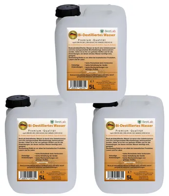 Imagen del producto de Agua destilada para uso doméstico y médico